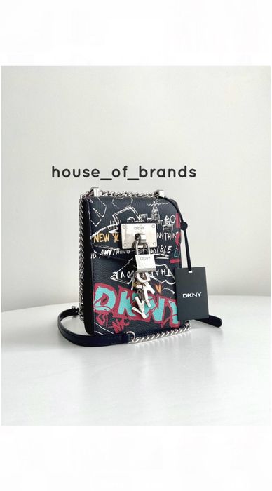 DKNY Elissa Crossbody Жіноча шкіряна сумочка женская кожаная сумка