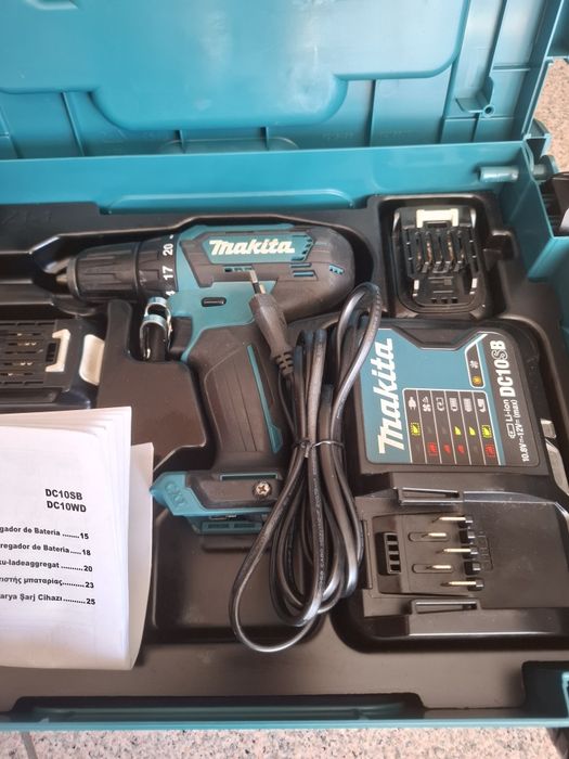 Máquina de furar e parafusar