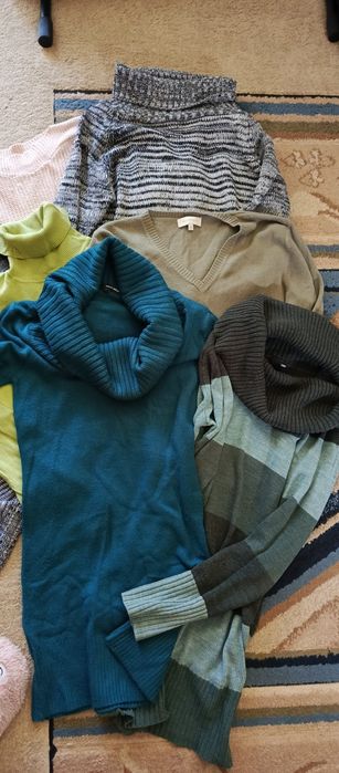 Mix damski sweter tunika Golf 10 sztukM/L