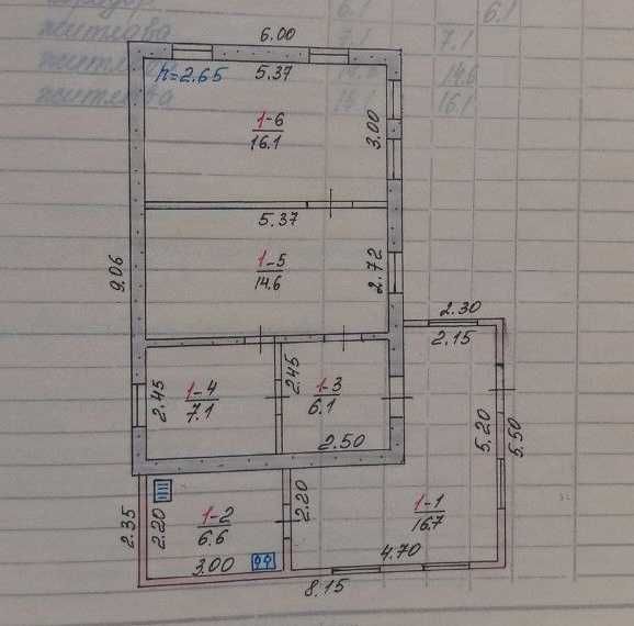 Продаж будинку в селі Русанів, 3 кімнати, газ, ділянка 25 соток, центр