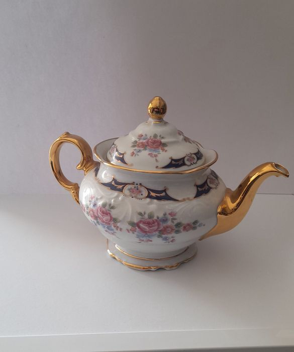 Bule de porcelana