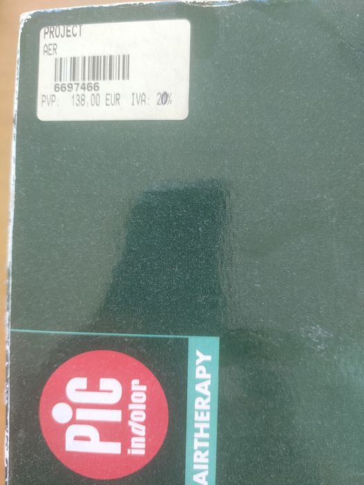 Nebulizador Terapia com aerossóis PIC New Projecto com acessórios