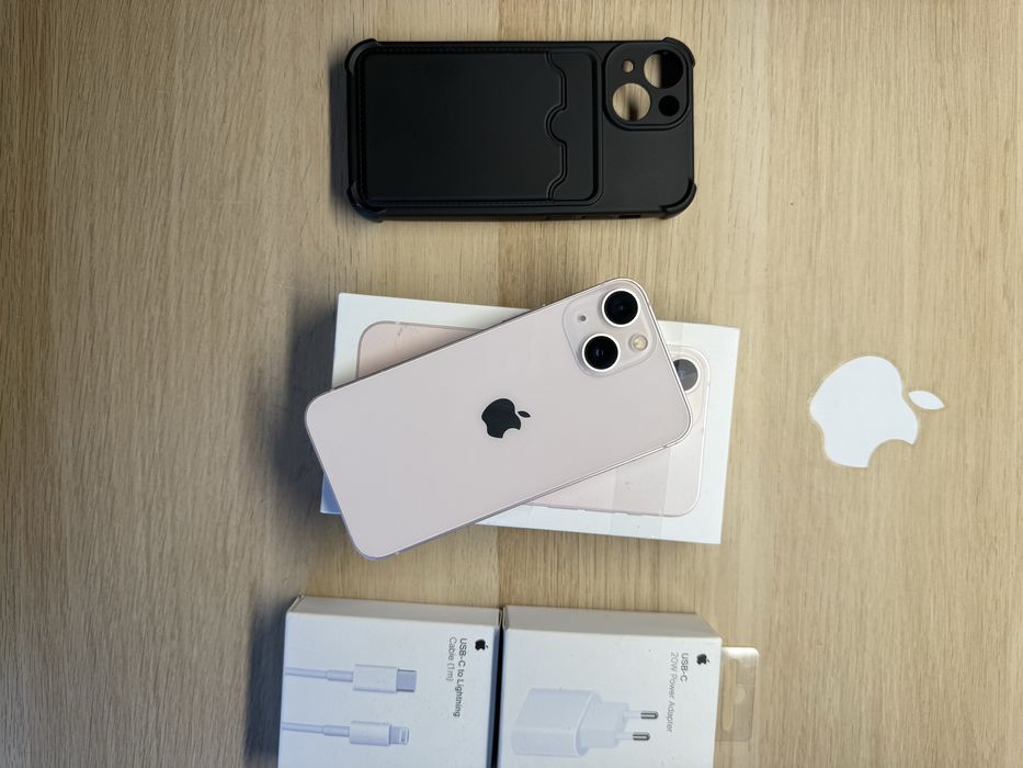 iPhone 13 mini 128gb różowy bateria 100% komplet
