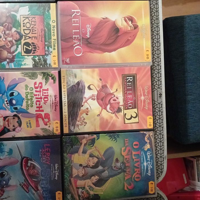 Filmes em Dvd de Animação da Walt Disney II.