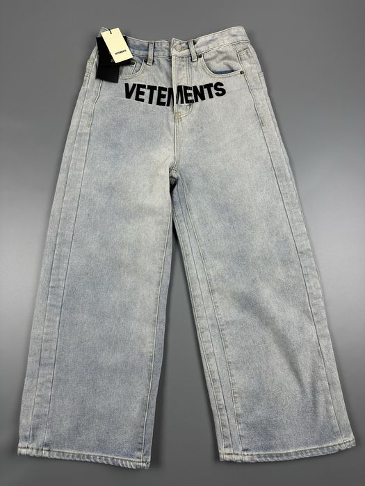 Джинси Vetements Широкі Джинси Ветементс Ветмо cargo opium denim y2k sk8