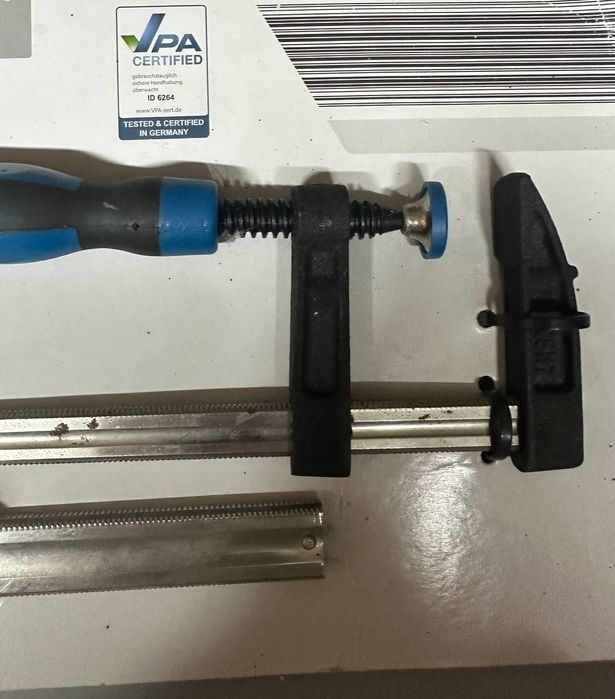 Струбцина столярна 2 штуки Work Zone