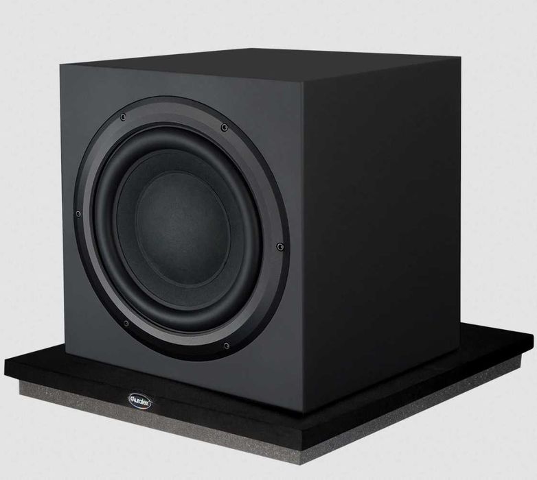 SubDude HT - Plataforma Isolamento Acústico de Subwoofer Audio Hi-Fi