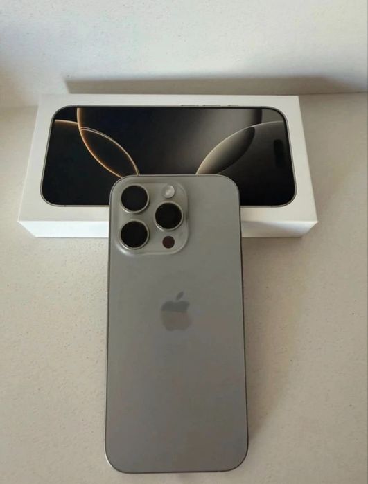 Iphone 16 pro com fatura e garantia