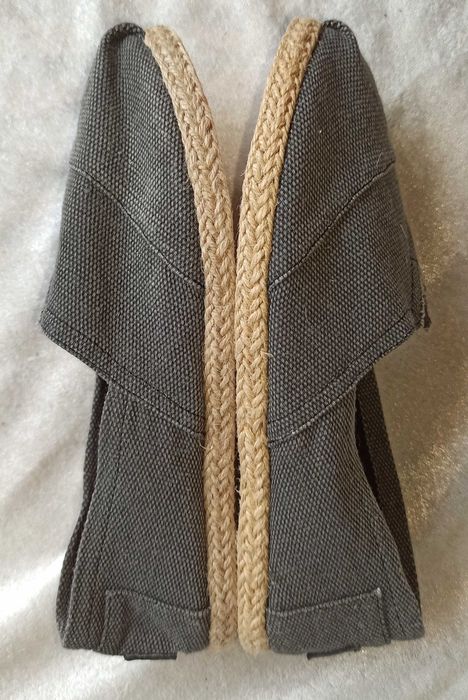 NOWE lekkie szare wsuwane espadryle LATINN, rozm. 37 / 23 cm