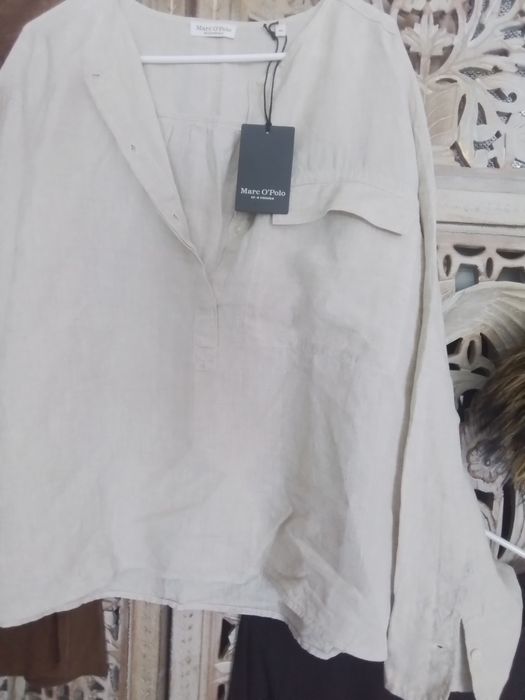 Koszula damska z lnu Marco Polo Plus buty Marco Polo