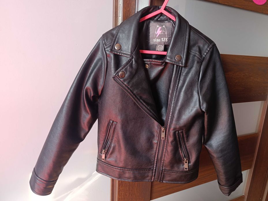 Kurtka ramoneska dziewczeca