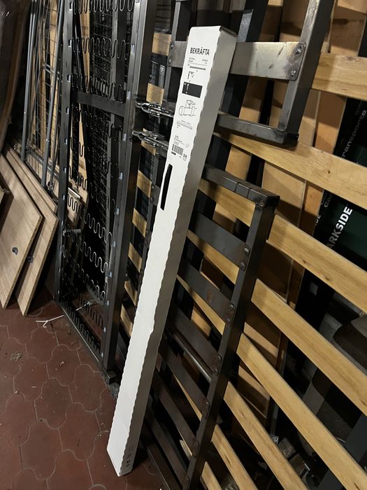 Varão de Cortina IKEA BEKRÄFTA Ajustável 120–210 cm - 5€ cada