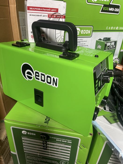 Сварочный полуавтомат EDON ECO MIG - 258 (mini, флюс) модель 2025г.