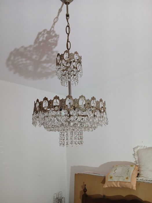 2 Candeeiros em Cristal