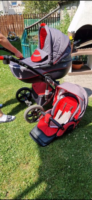 Wózek Milu Kids Castello 2w1 + dodatki | gondola + spacerówka