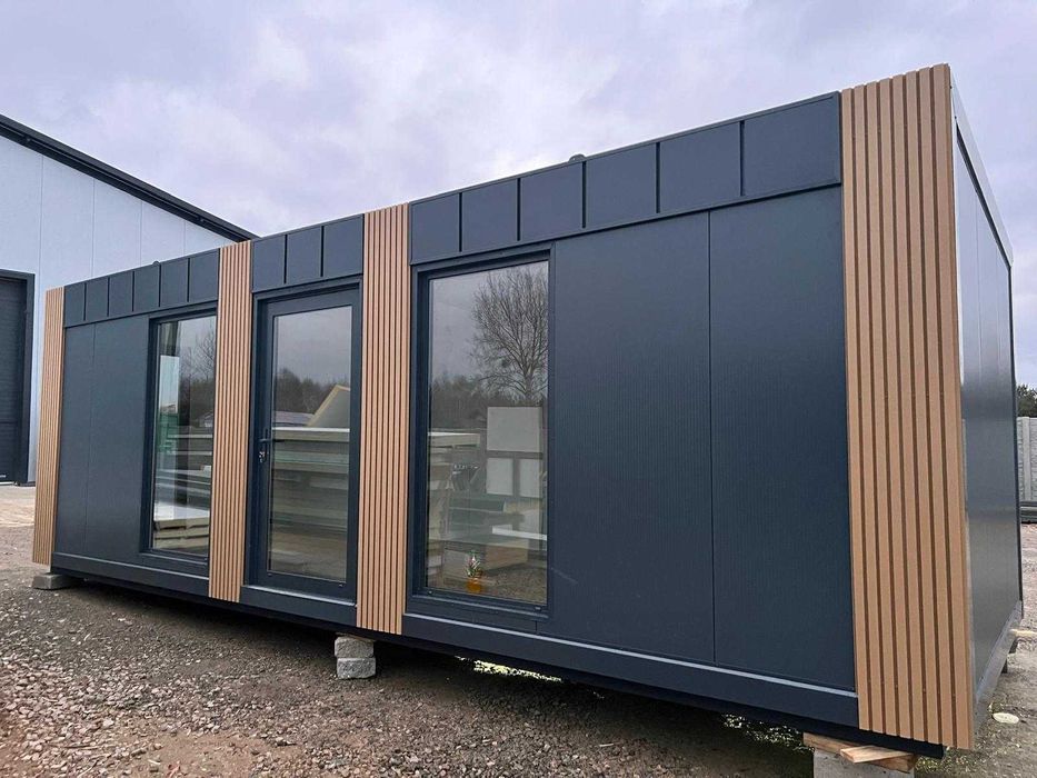 Kontener Pawilon Mieszkalny Handlowy Biurowy Socjal 8x3 każdy rozm