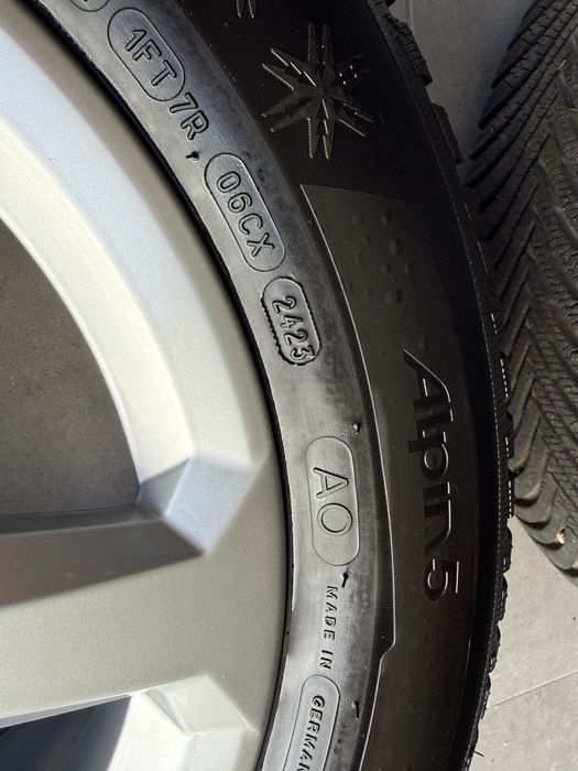 Koła Audi Q2 opony zimowe Michelin Alpin 5 205/60 R16