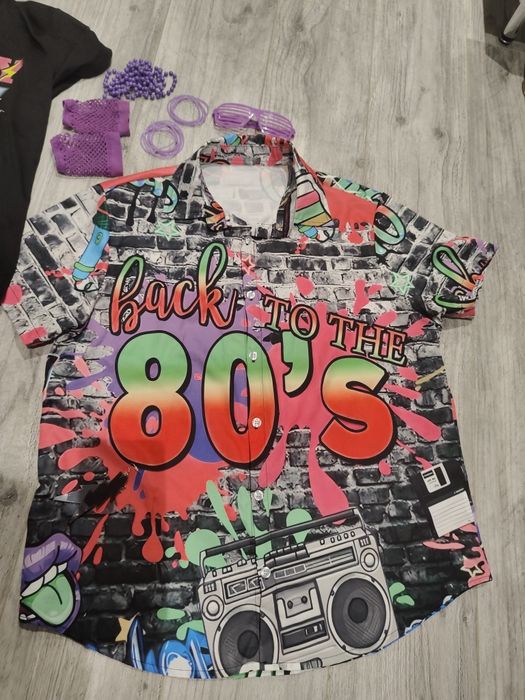 Zestaw 12elementowy damsko-męski party karnawał