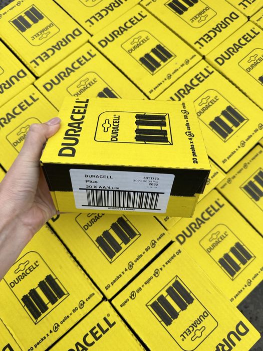 Батарейки дюрасель Duracell оригінал