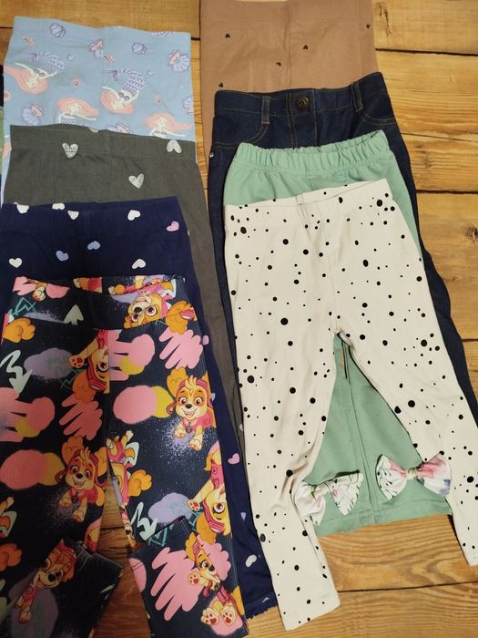 Legginsy i bluzki r. 104