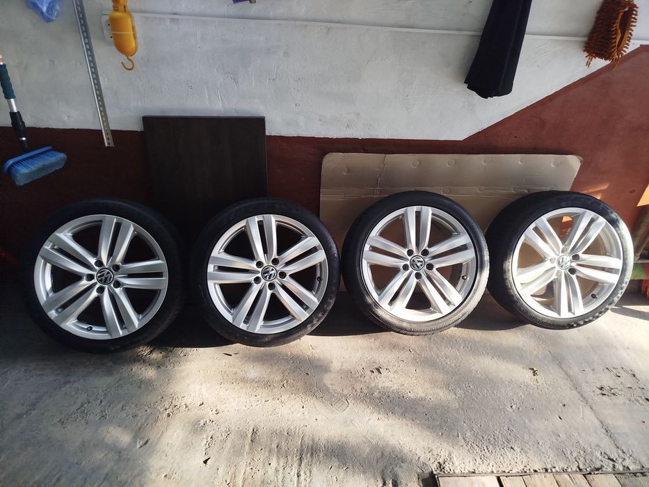 Диски R18 з резиною Continental на Audi/Volkswagen/Seat/Mercedes/BMW