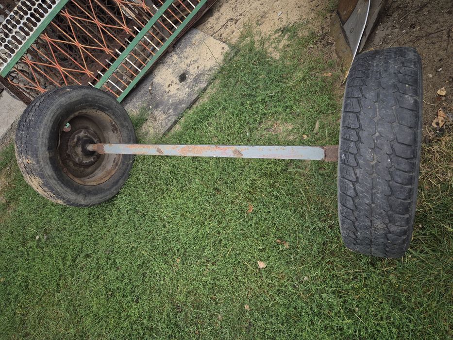 Ośka do przyczepki.