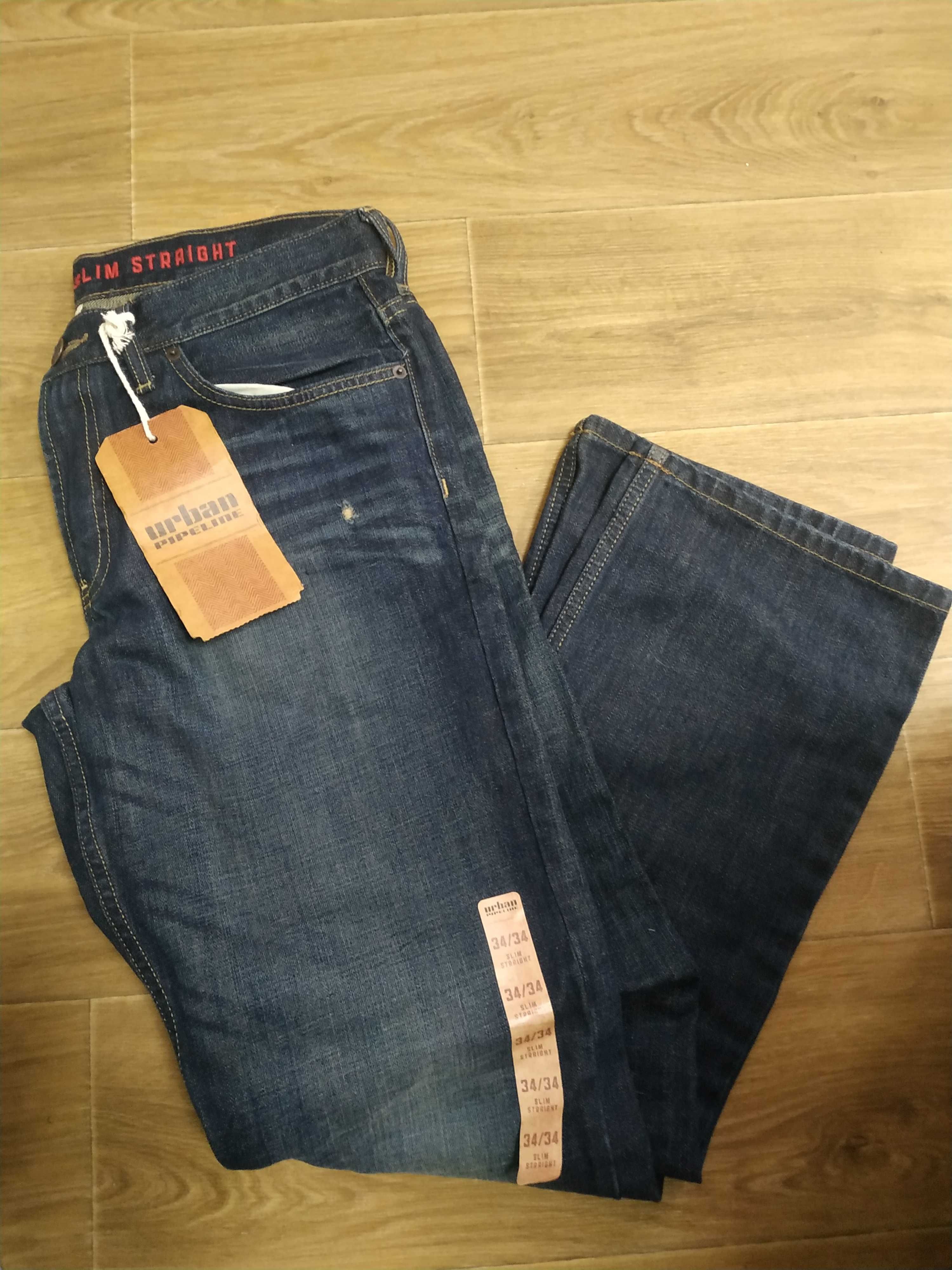 Urban pipeline slim straight jeans sale