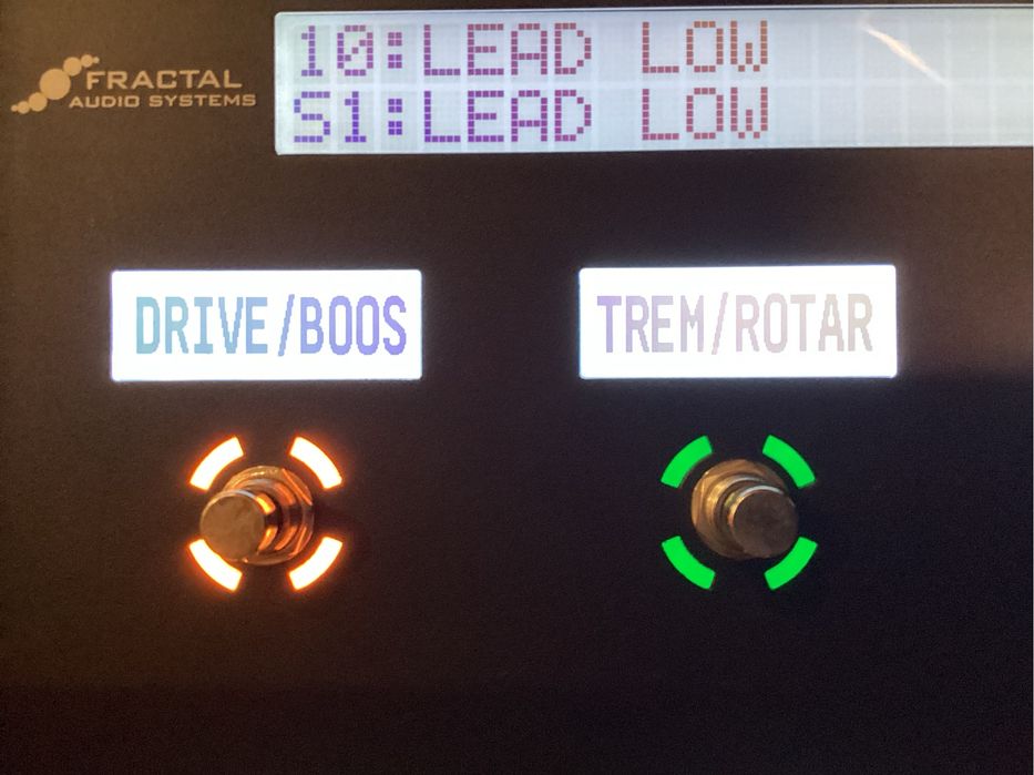 Fractal FC 6 midi footcontroller