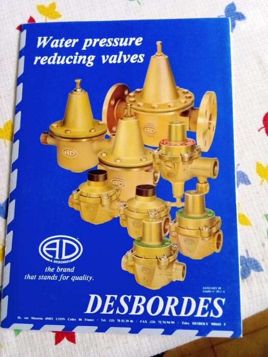 Redutores de pressão