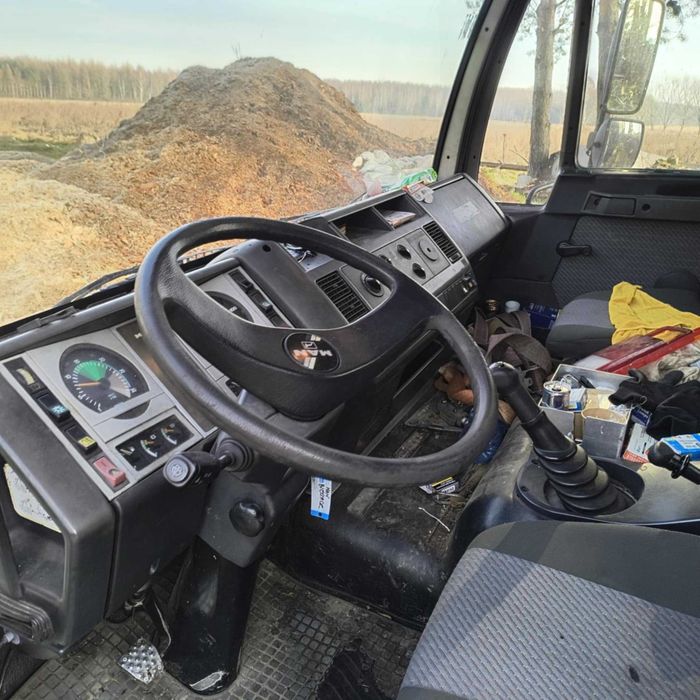 MAN 18.224 wywrotka z HDS