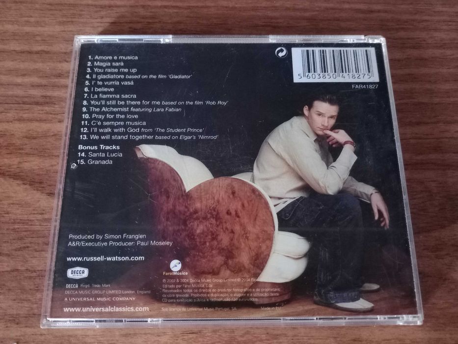 Russell Watson - Amore Musica