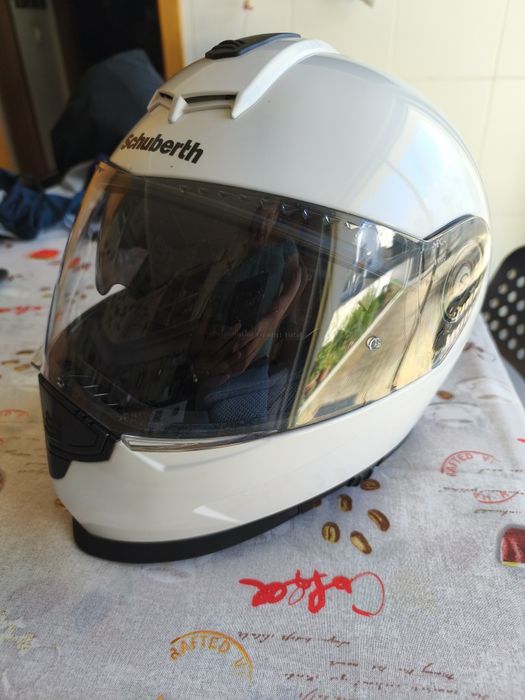 Schuberth S2 Branco Tamanho M (56/57) – Como Novo
