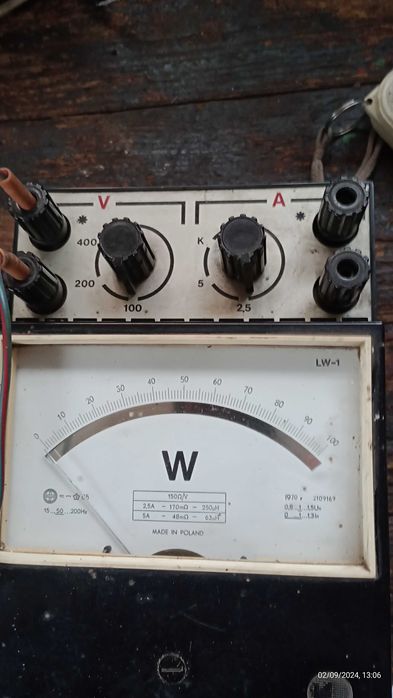 Sprzedam watomierz LW-1