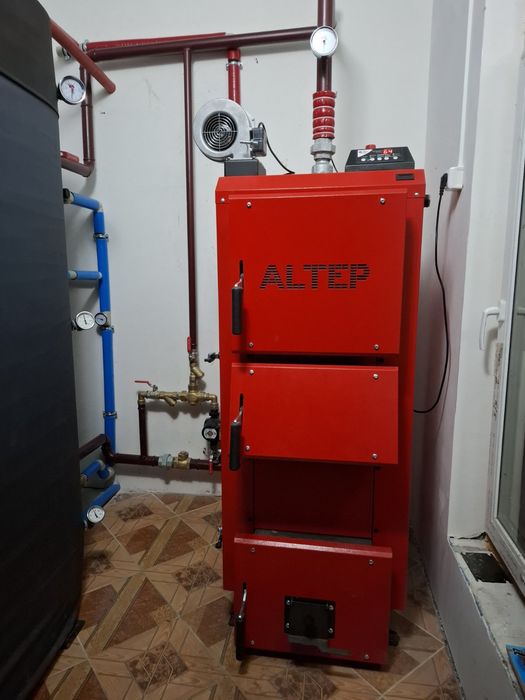 ‼️ХІТ АЛЬТЕП Котел Твердопаливний Тривалого Горіння  ALTEР.Котел на Соломі .Котел на Пелетах.Котел на Щепі.Доставка від виробника на адрес безкоштовна