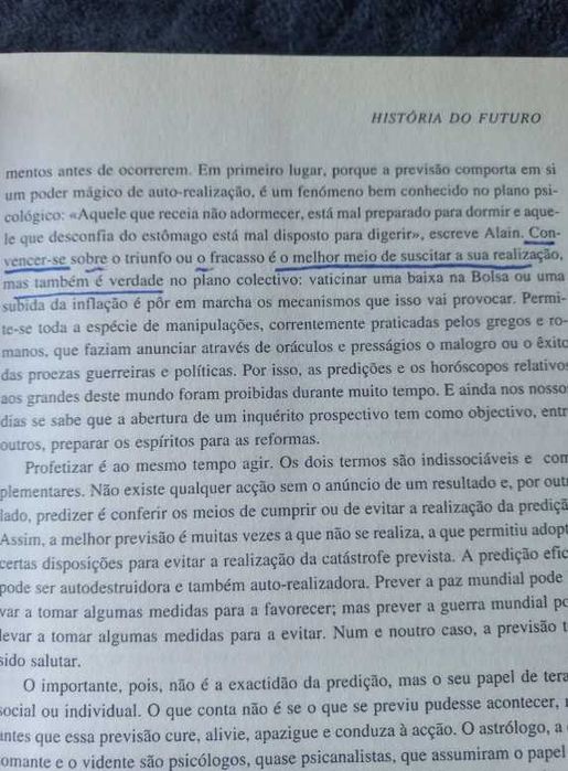 História do Futuro (Dos Profetas à Prospectiva) - Georges Minois