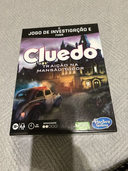 Jogo tabuleiro “Cluedo - A Fuga”