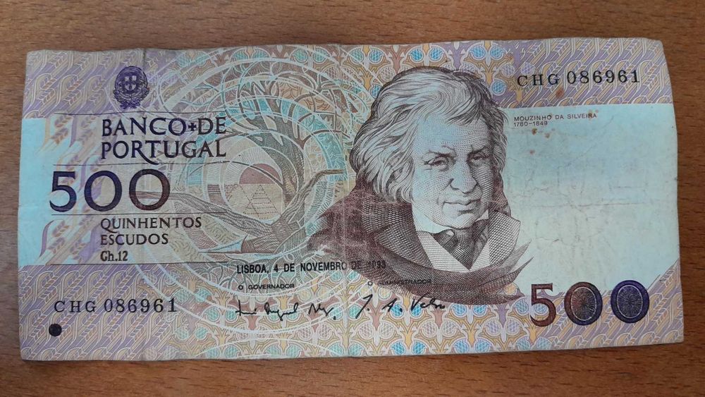 Notade 500 escudos 1993