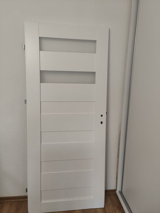 Nowe drzwi  białe