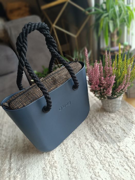 Nowa torebka obag mini navy blu