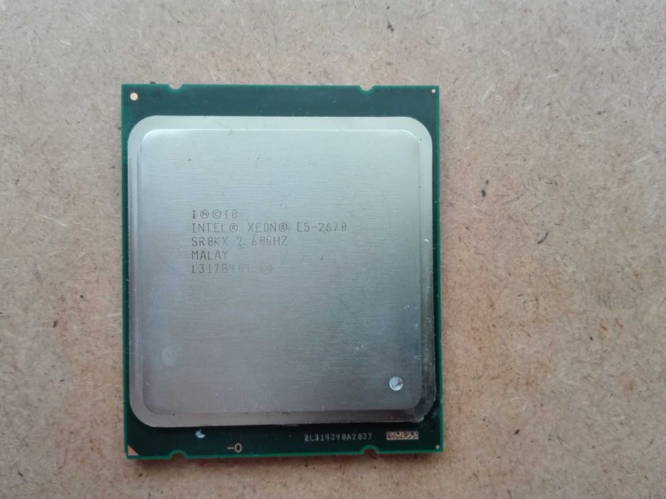 Intel xeon e5 2670