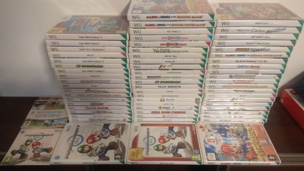 Nintendo Wii gry.