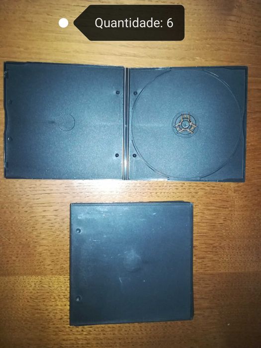 49 Caixas de CD’s – 0,10€ cada