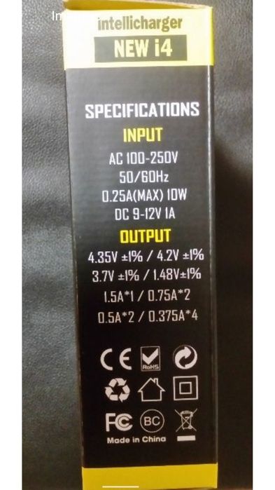 NITCORE NEW I4 intellicharger