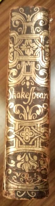 livro: Luís de Sousa Rebelo “Obras de Shakespeare", volumes 1, 2 e 3
