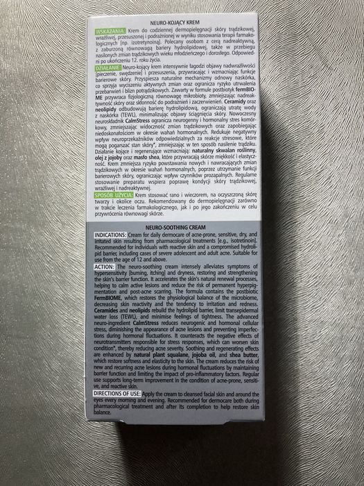 Neuro-kojący krem Pharmaceris