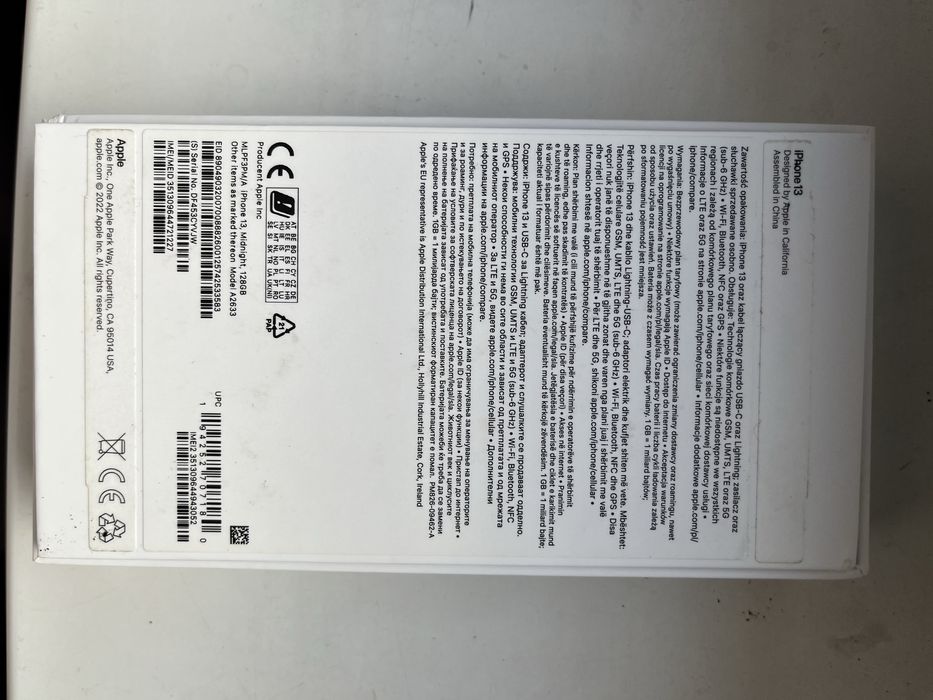 iPhone 13 128GB Granat | 77% bateria | OKAZJA