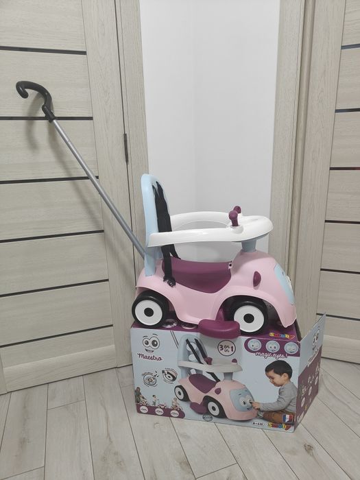 Толокар Smoby Маестро 3 в 1 рожевий