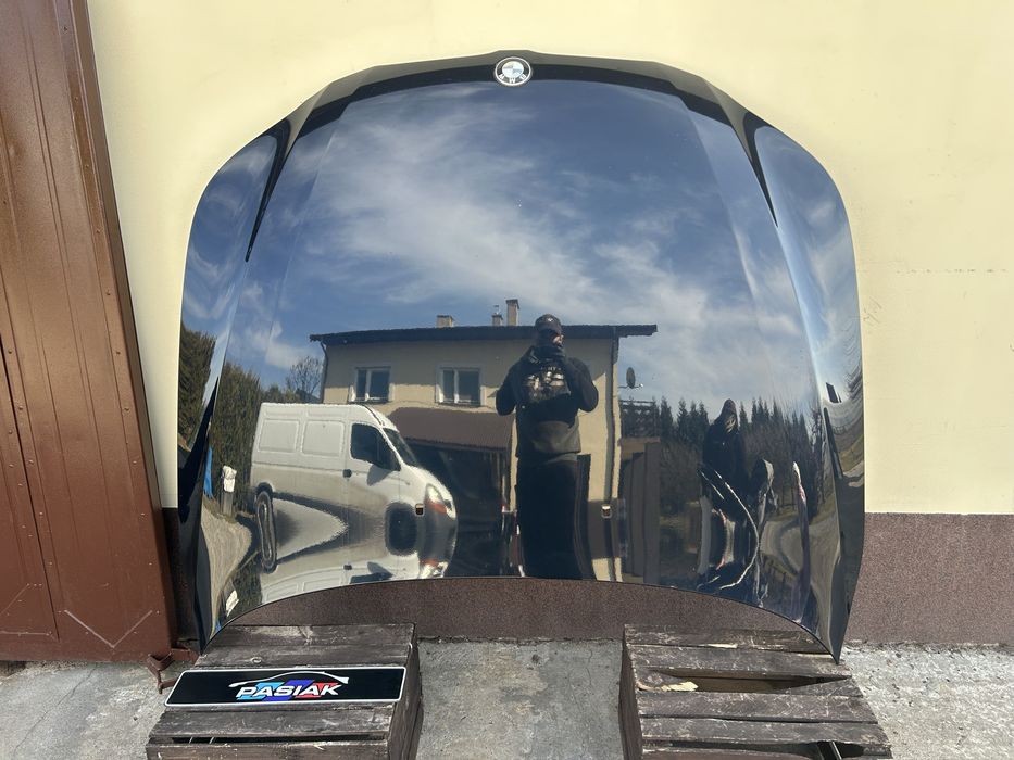 Maska bmw e60 e61 carbonschwarz 416 ORYGINALNY lakier duzo zdjec WYSYL