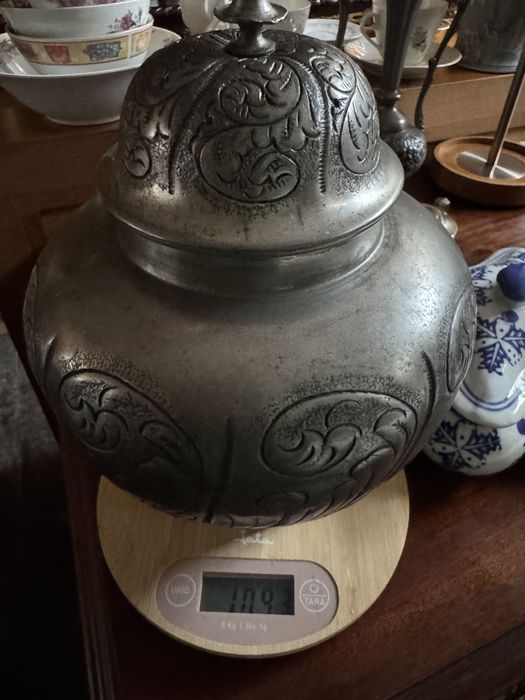 Vaso decorativo 95% Estanho