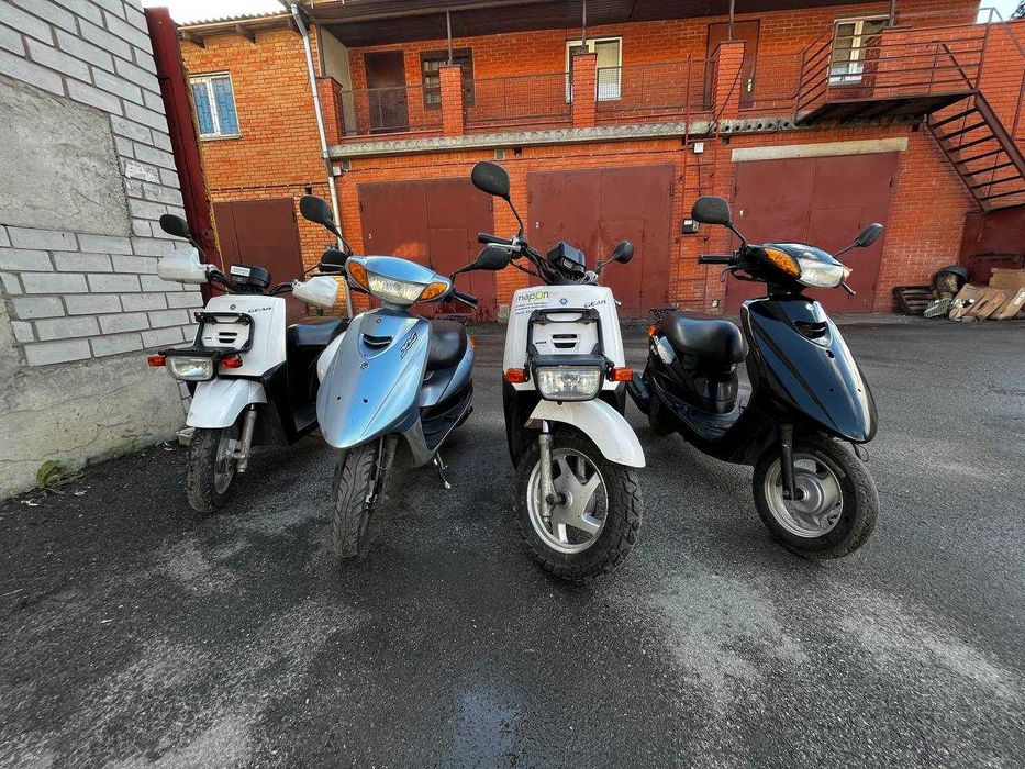 Оренда/Прокат скутера, мопеда Yamaha(Gear,Jog) 1500/тиждень Glovo/Bolt ...